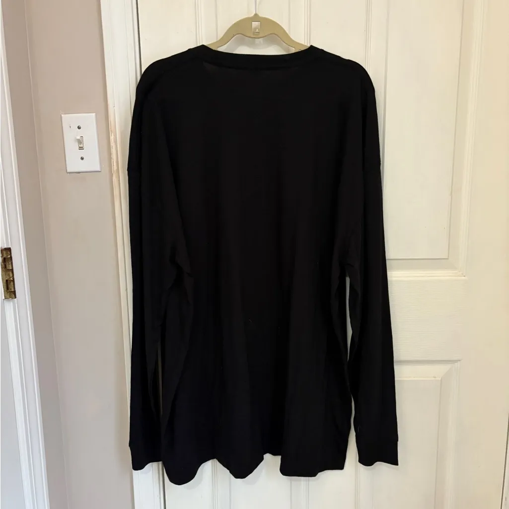 NWOT Lif Apparel Long Sleeve Faith Makes All Things Possible Women’s Tee Black Size 3X - Image 5
