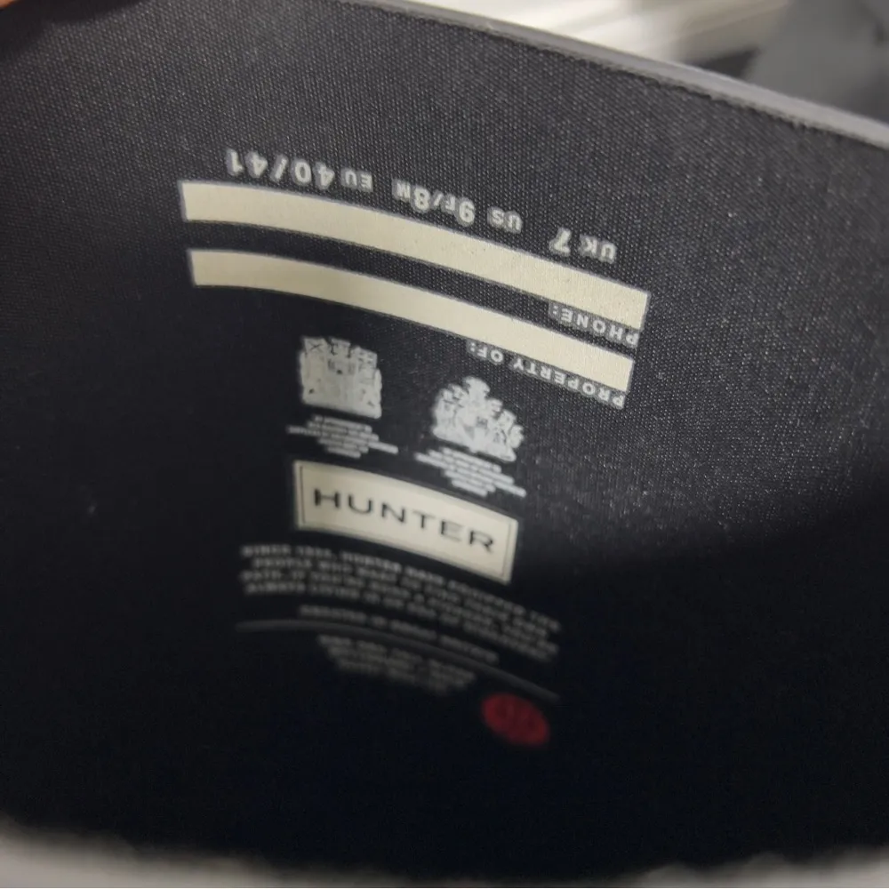 Hunter original tall glossy rain boot - Image 5