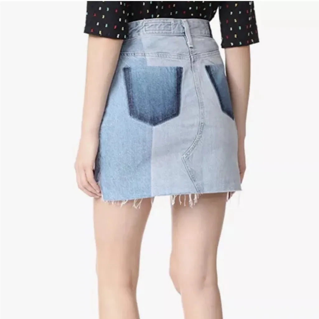 AG The Sandy Denim Skirt in 19 years fracture - Image 17