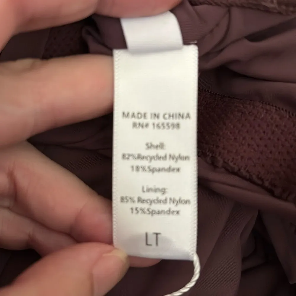 Andie The Tulum One Piece LT Swimsuit Licorice Purple Size L NWT long torso - Image 7