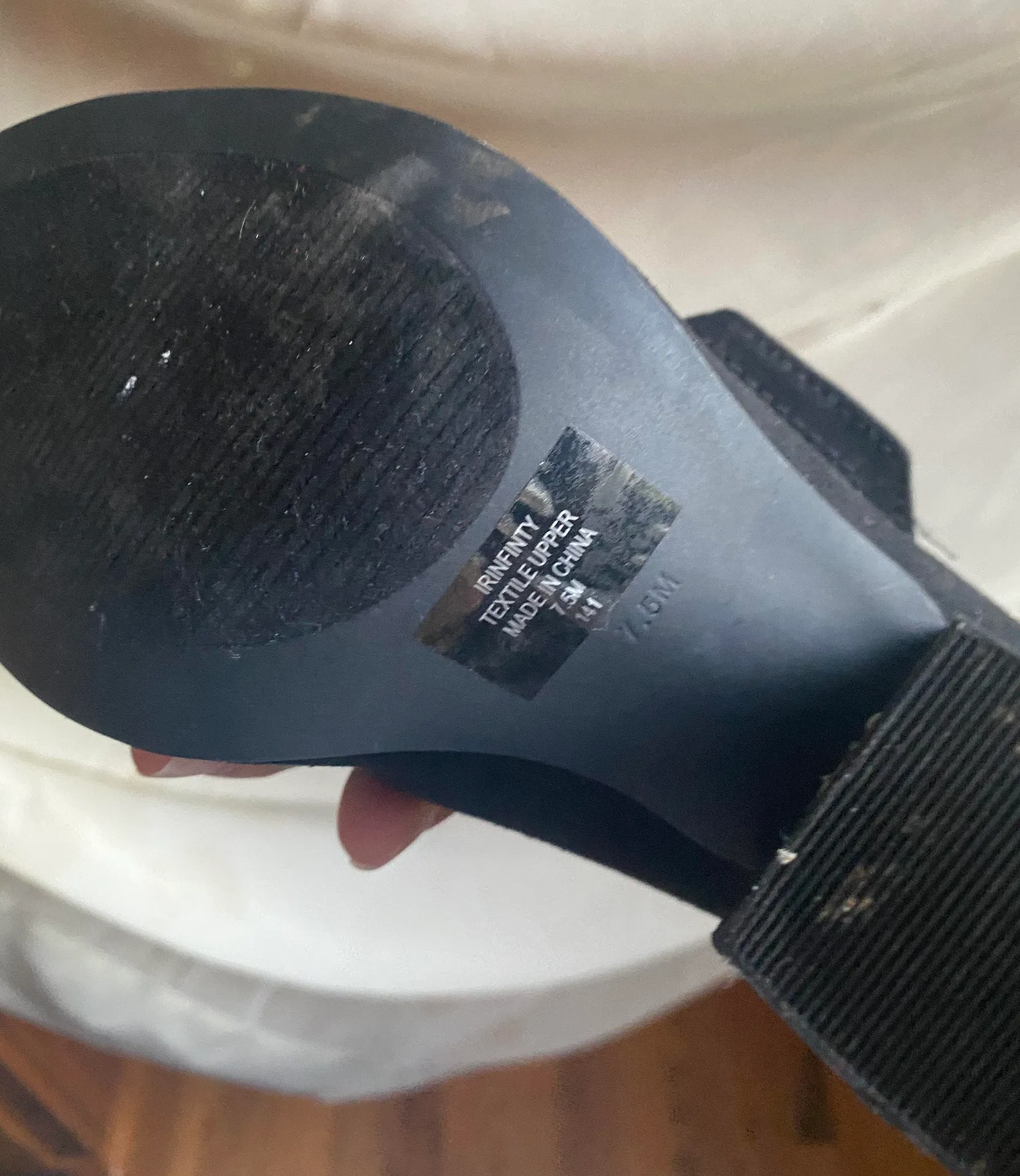 indigo. Mules Heels Black Suede - Image 9