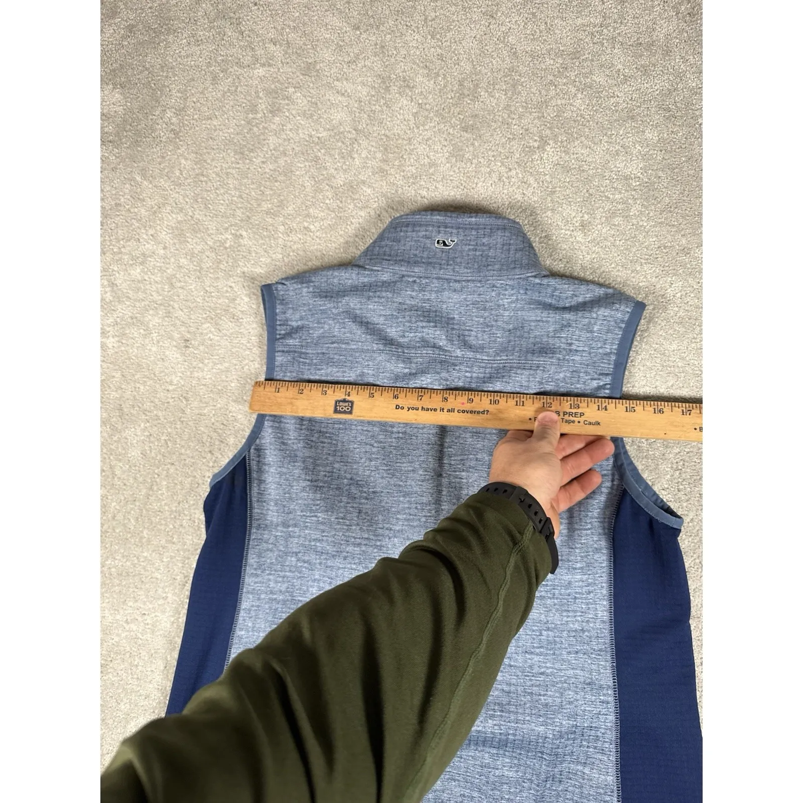 Vineyard Vines The New Fairwinds Vest Jacket Women's M Moonlight Blue - Image 6