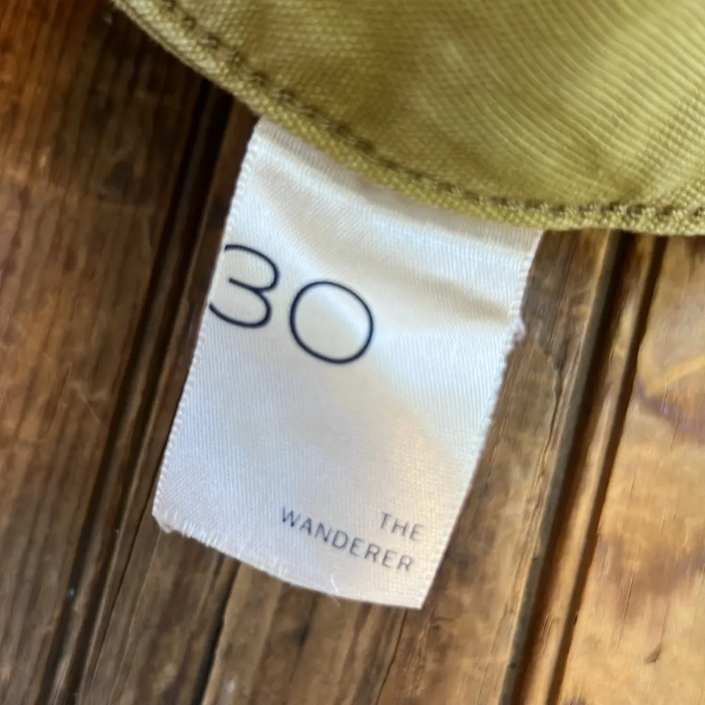 Anthropologie Pilcro Women's tan work style Straight Leg Jeans pants Size 30 - Image 9