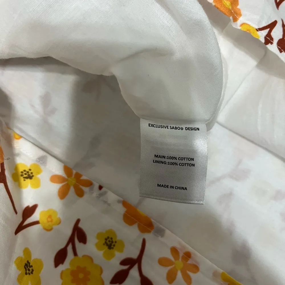 SABO SKIRT Sole corset floral dress - Image 6