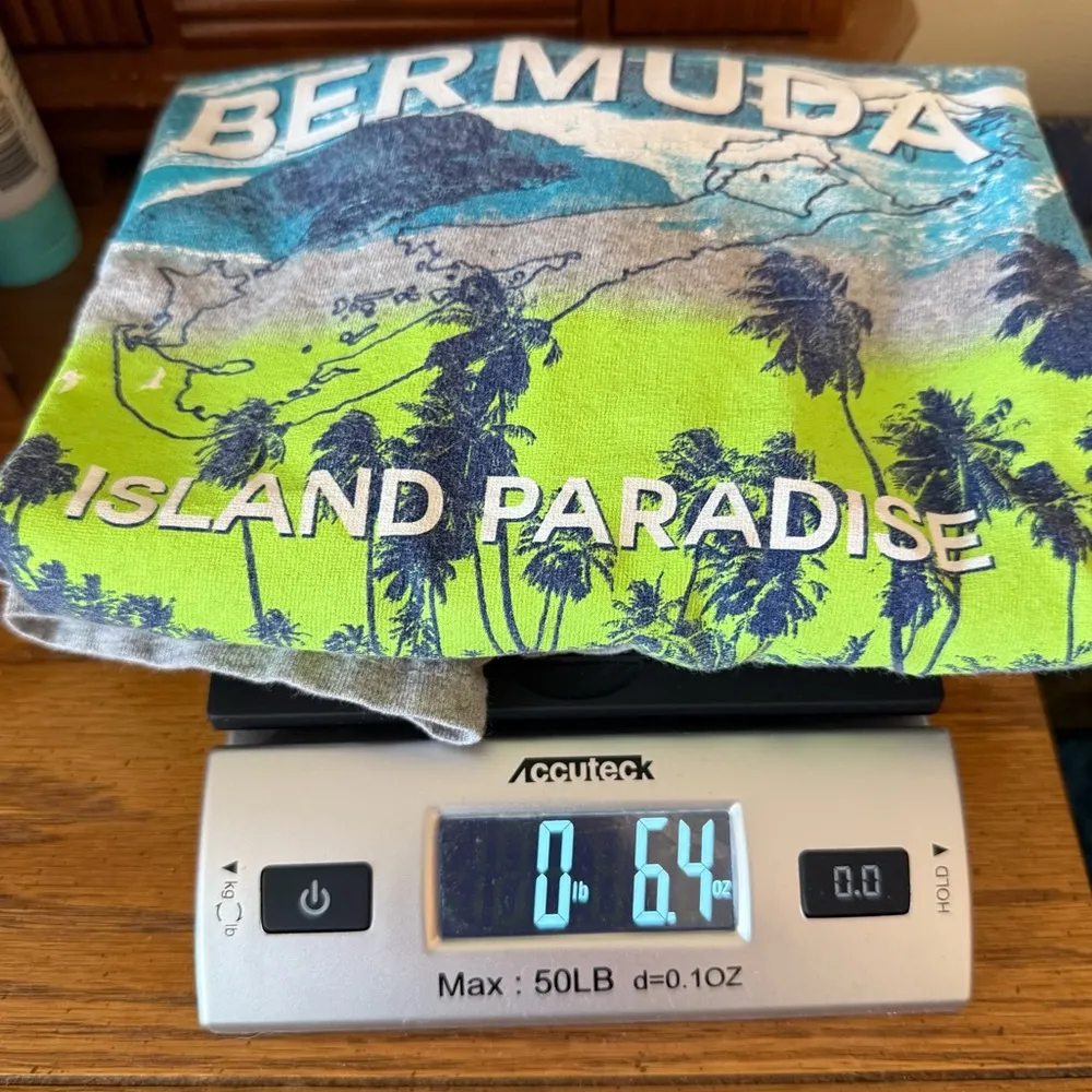 Bermuda Gray T Shirt Celebrity Cruises No Size Tag Approx. Women’s Large - Image 6