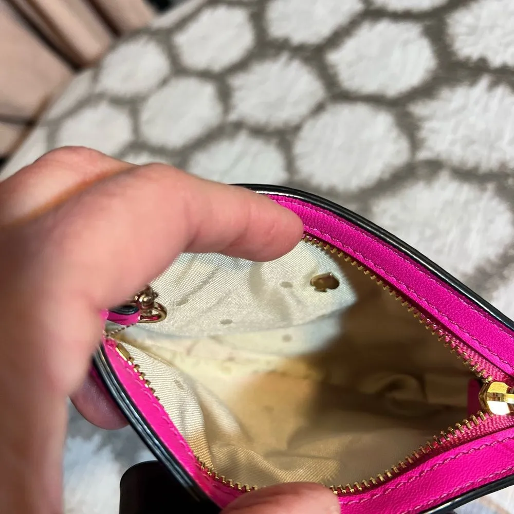 Kate Spade Pink Bow Key chain Wallet/ Lucie Bow - Image 6