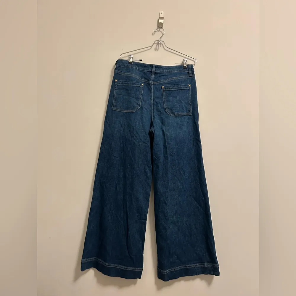 Anthropologie Maeve Wide Leg Jeans size 31 (12) - Image 6