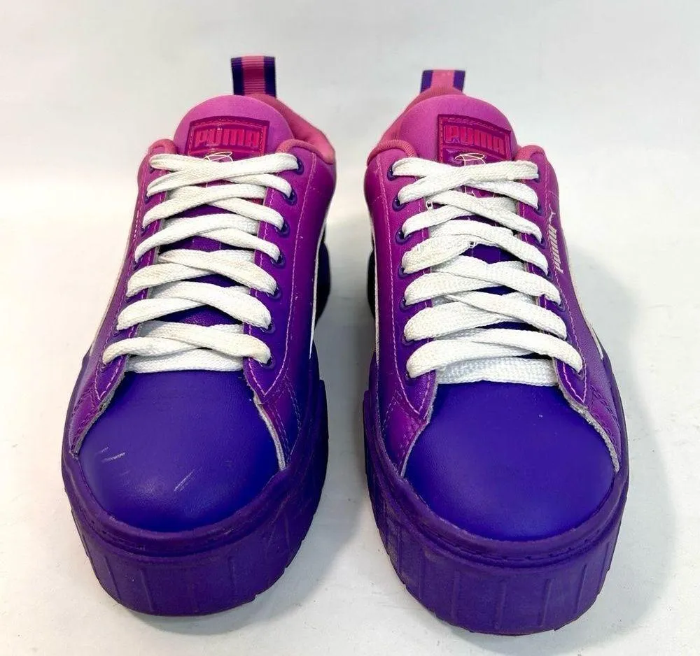 Bratz x Puma Mayze Platform Sneaker- Prism Violet - Kids Size 4.5C - Women Sz 6 - Image 4
