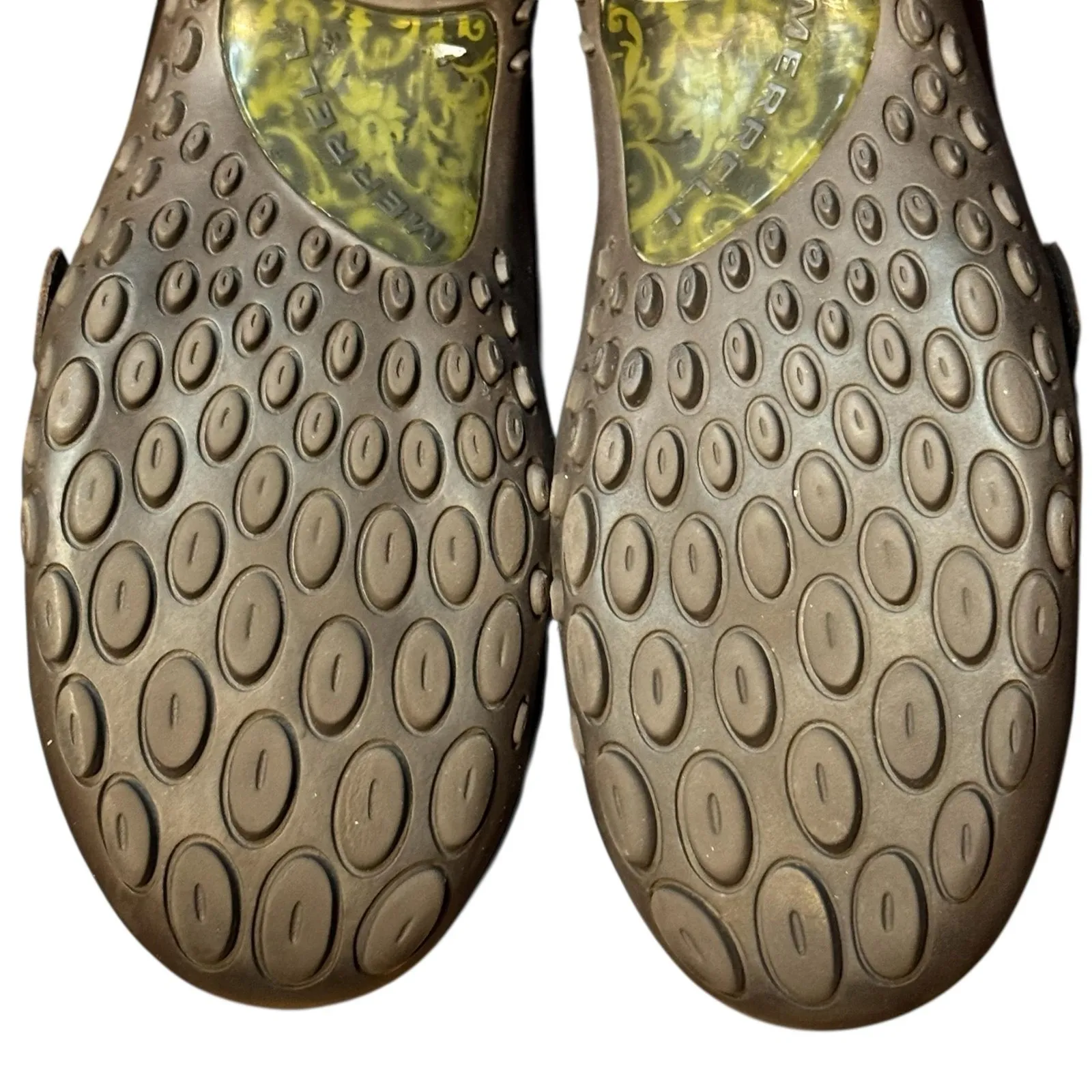 Merrell Bandeau Mary Jane Shoes Womens Size 8 Dark‎ Taupe Brown Suede J46404 - Image 10