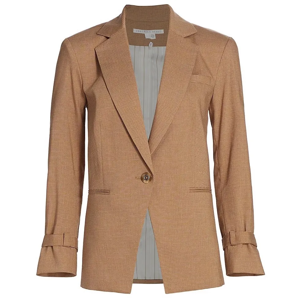 Veronica Beard Amadi Classic Dickey Blazer in Chai Size 2 - Image 14