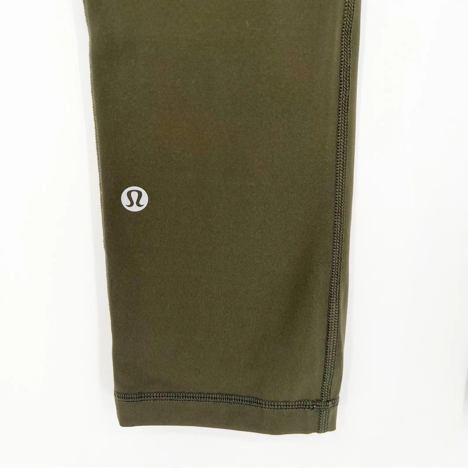Lululemon Pace Rival Crop 22” Leggings 4‎ Dark Olive - Image 7