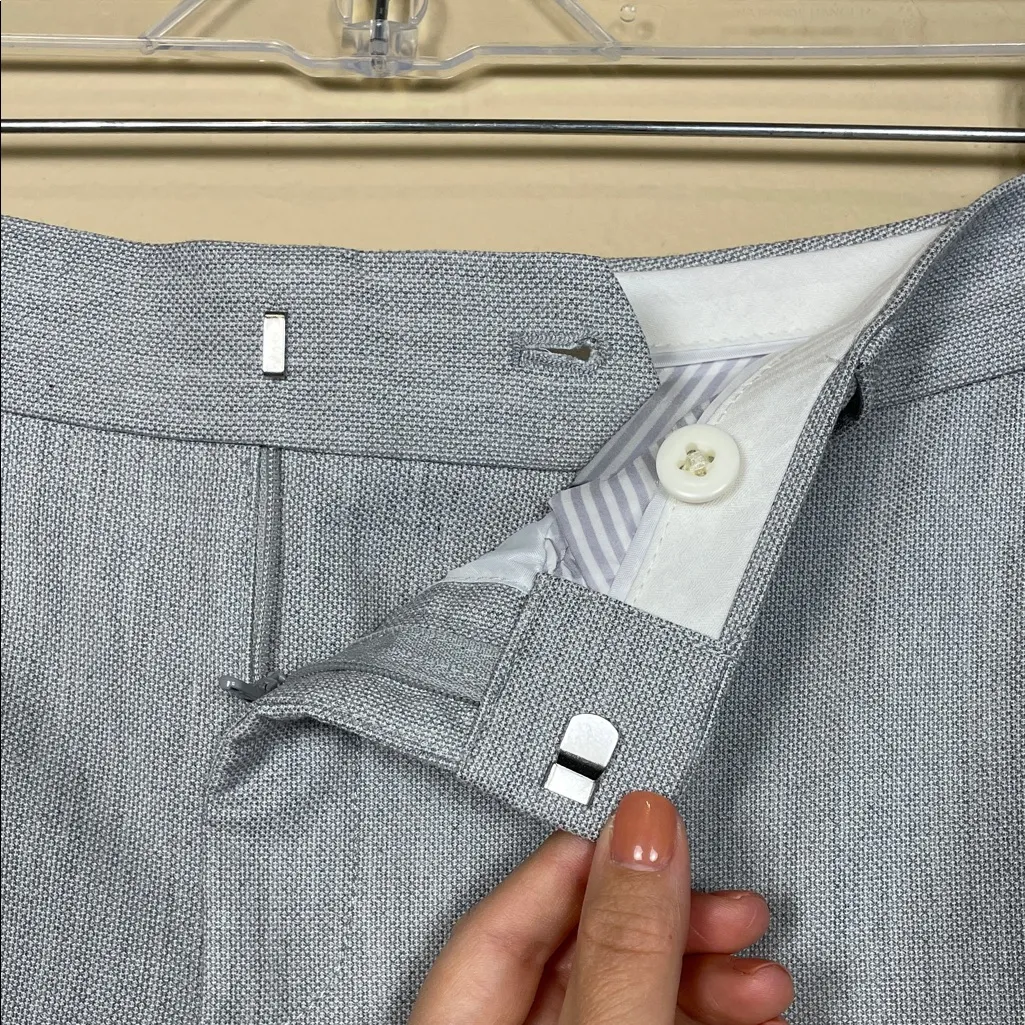 Banana Republic Women’s Ryan Gray Office Business Work Trouser Pants - Image 5