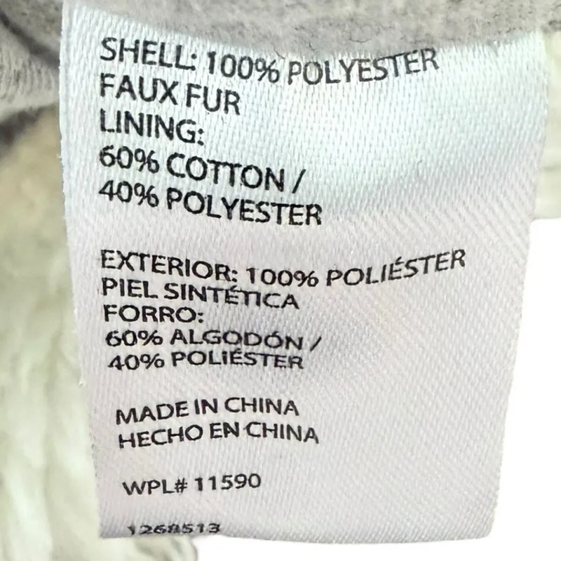 Weatherproof Sherpa Sweatshirt Cream 1/4 Zip Pullover Long Sleeve Size Small - Image 9