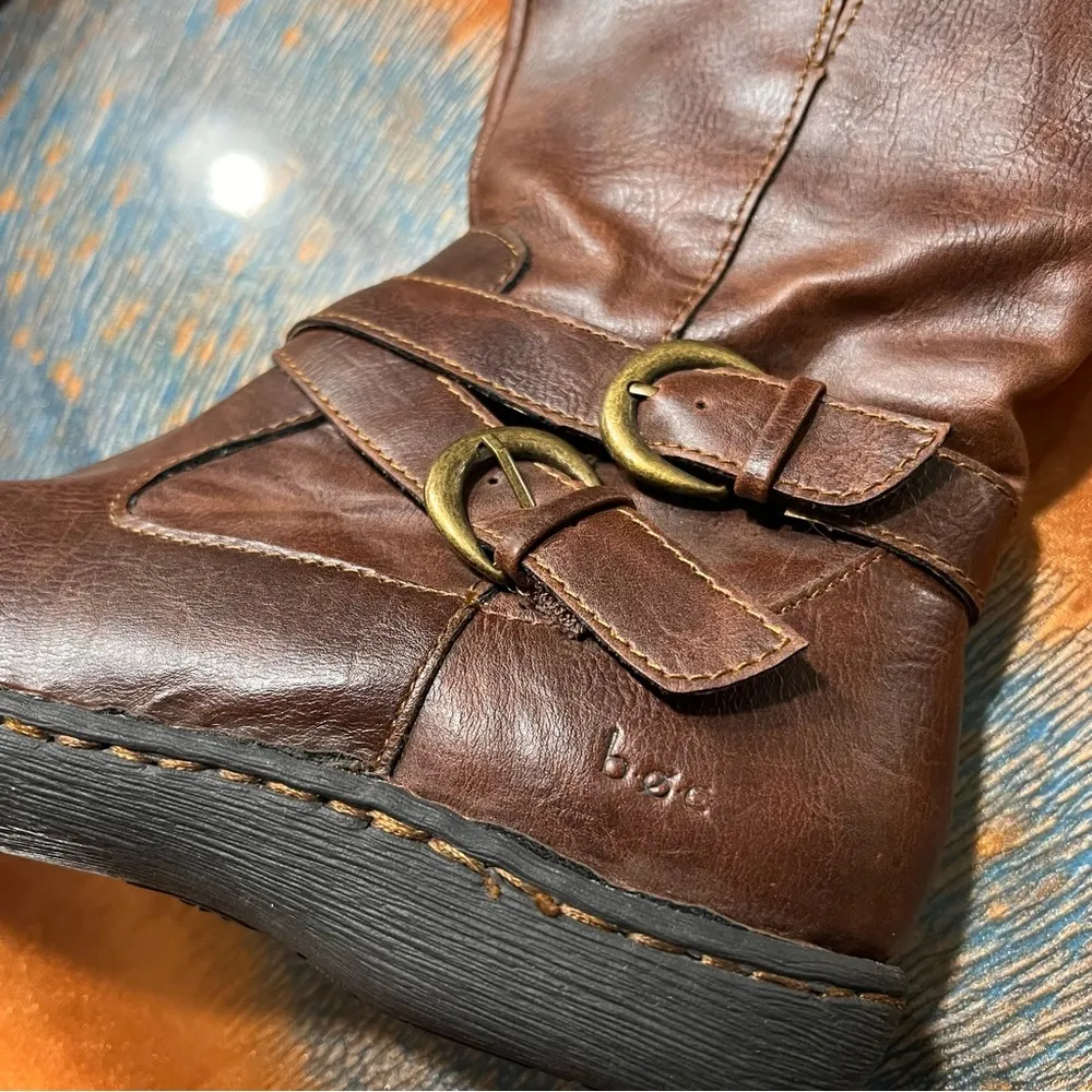 Born Tall Brown Boots adjustable calf size 6.5 - Image 6