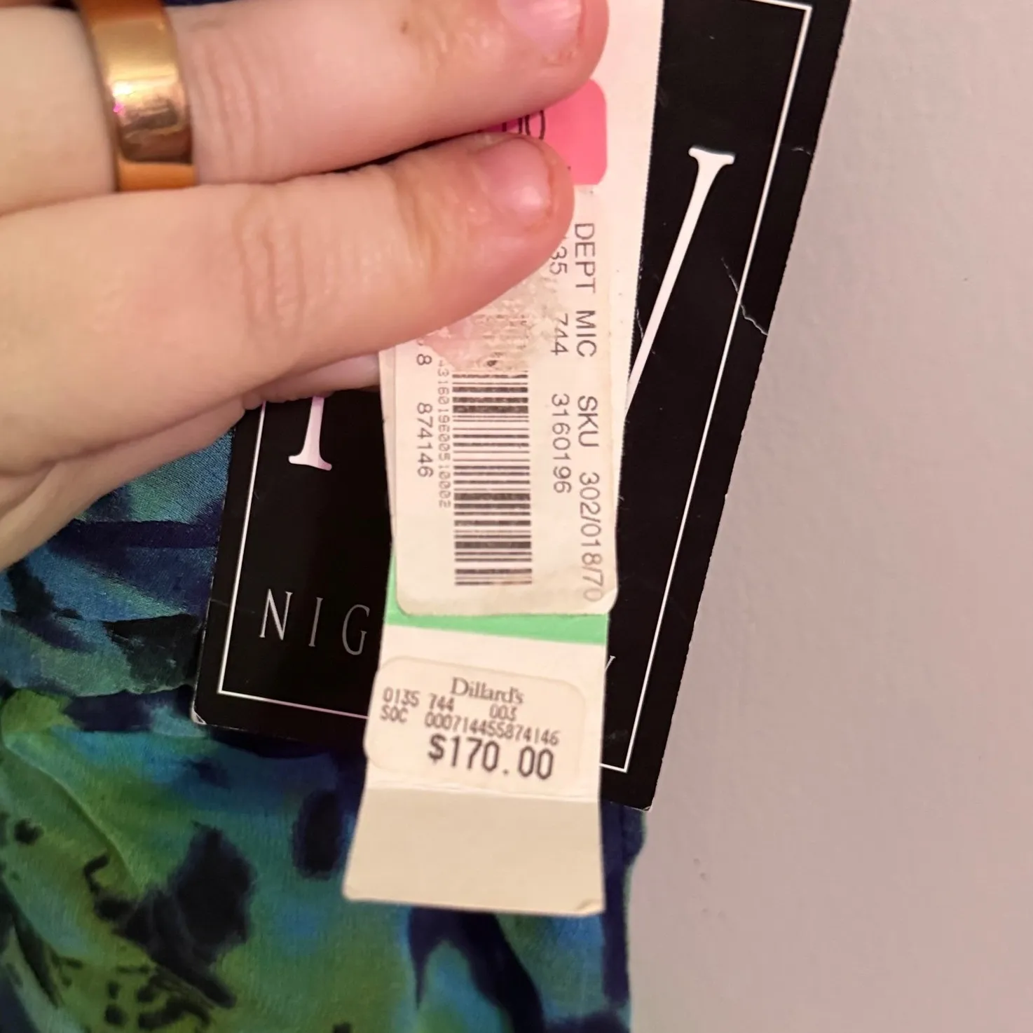 Nightway Women's Strappy Ruched Ombre Maxi Dress Size 8 Blue - Image 4