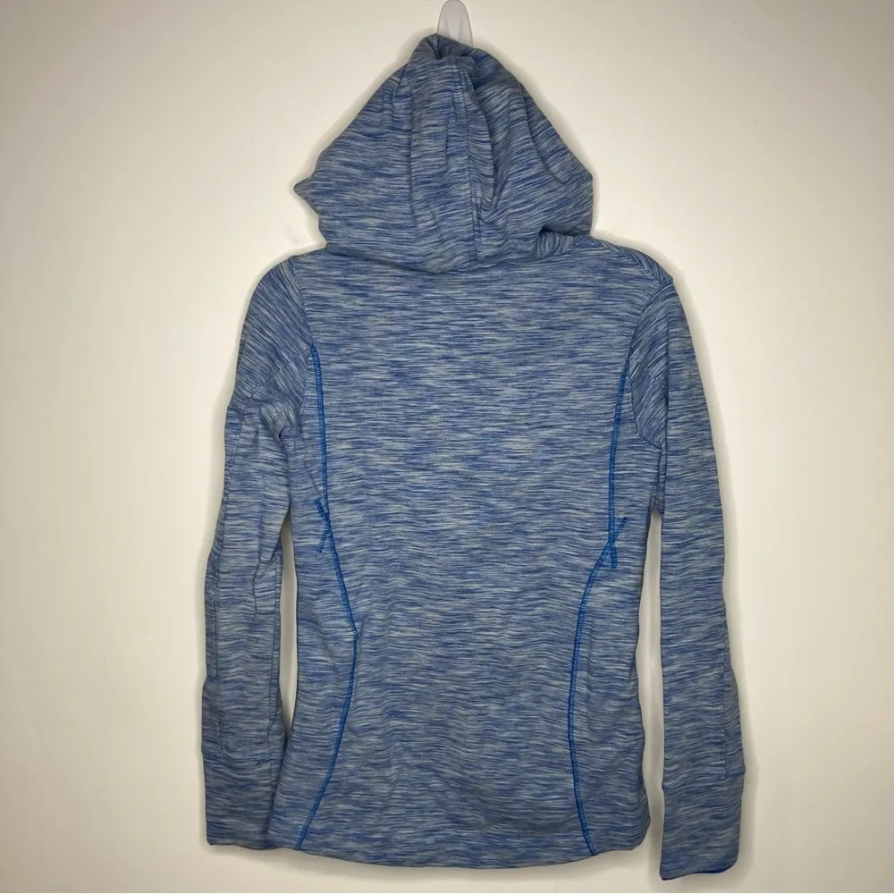 Tasc performance wear hooded snap front shirt‎ size medium Blue - Image 6