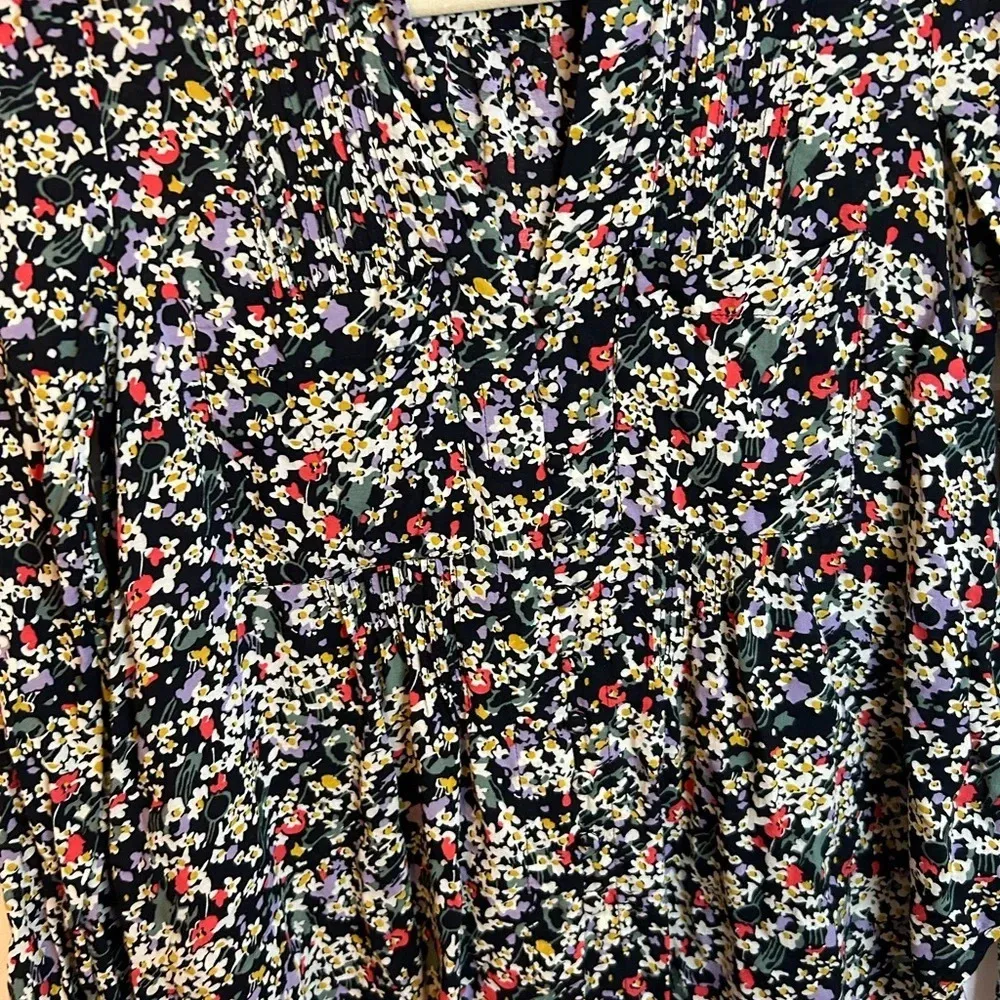 MAEVE MATILDA PIN TUCK FLORAL BLOUSE - Image 5