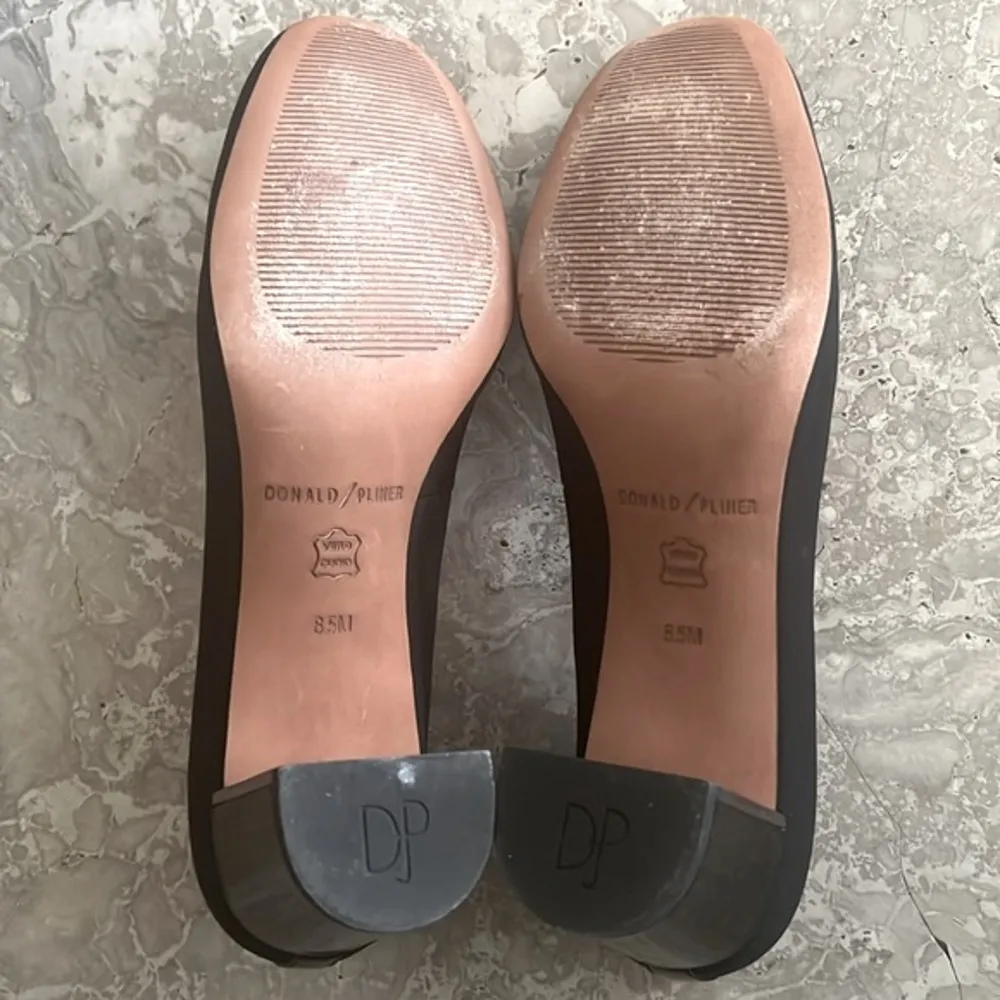 Donald Pliner Corin Women's Black Block Heels Dress Shoes, Size 8.5M - Image 6