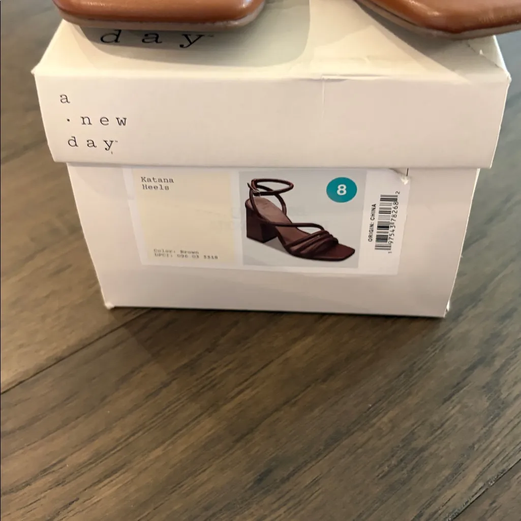 New In Box A New Day Katana Heels Sz 8 - Image 3