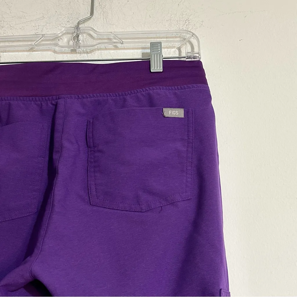 Figs Zamora Jogger Scrub Pants Limited Edition Ultra Violet Purple Small Petite - Image 8