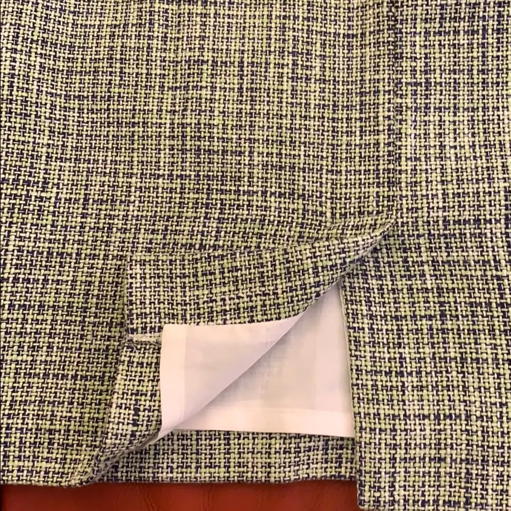 Premise blue, green & white sleeveless dress. - Image 5