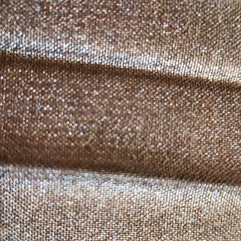 Forever 21 sheer silver glitter metallic pleated skirt size M - Image 6