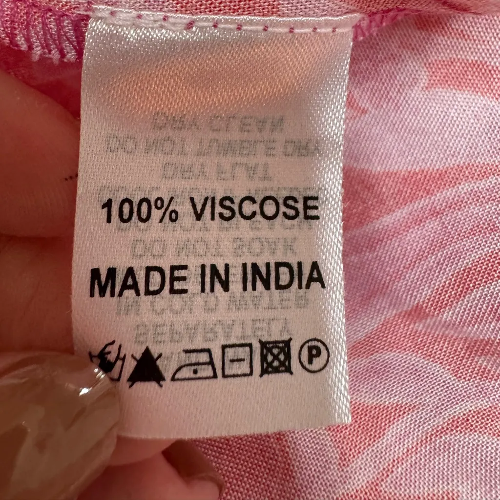 Melissa Odabash Gabby Kaftan Swim Cover size XS NEW $557 in Carnival Pink - Image 15