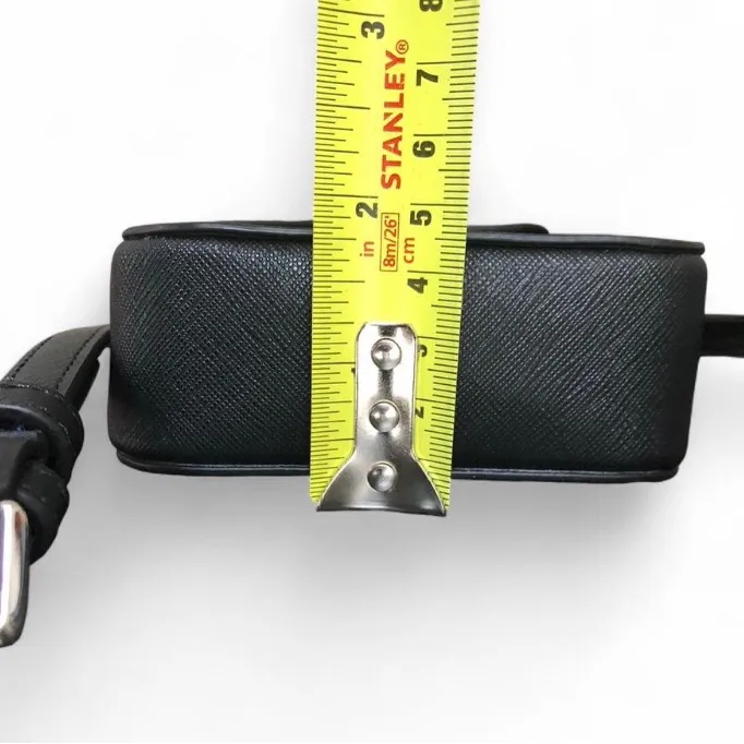 Kate Spade New York North South Flap Phone Crossbody – Black & White Polka Dot - Image 12