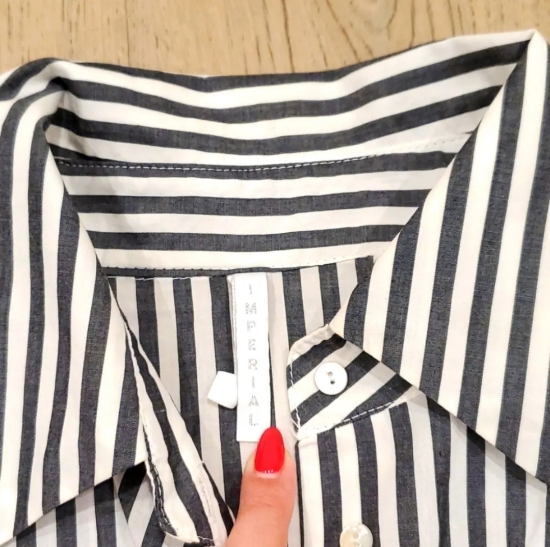 NWOT! Imperial Striped Button Down Shirt - Vintage Look - Image 3