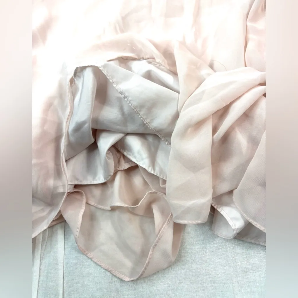 Barbie Azazie 18 Romance Pink Flowing Corset Back Maxi Dress - Image 7