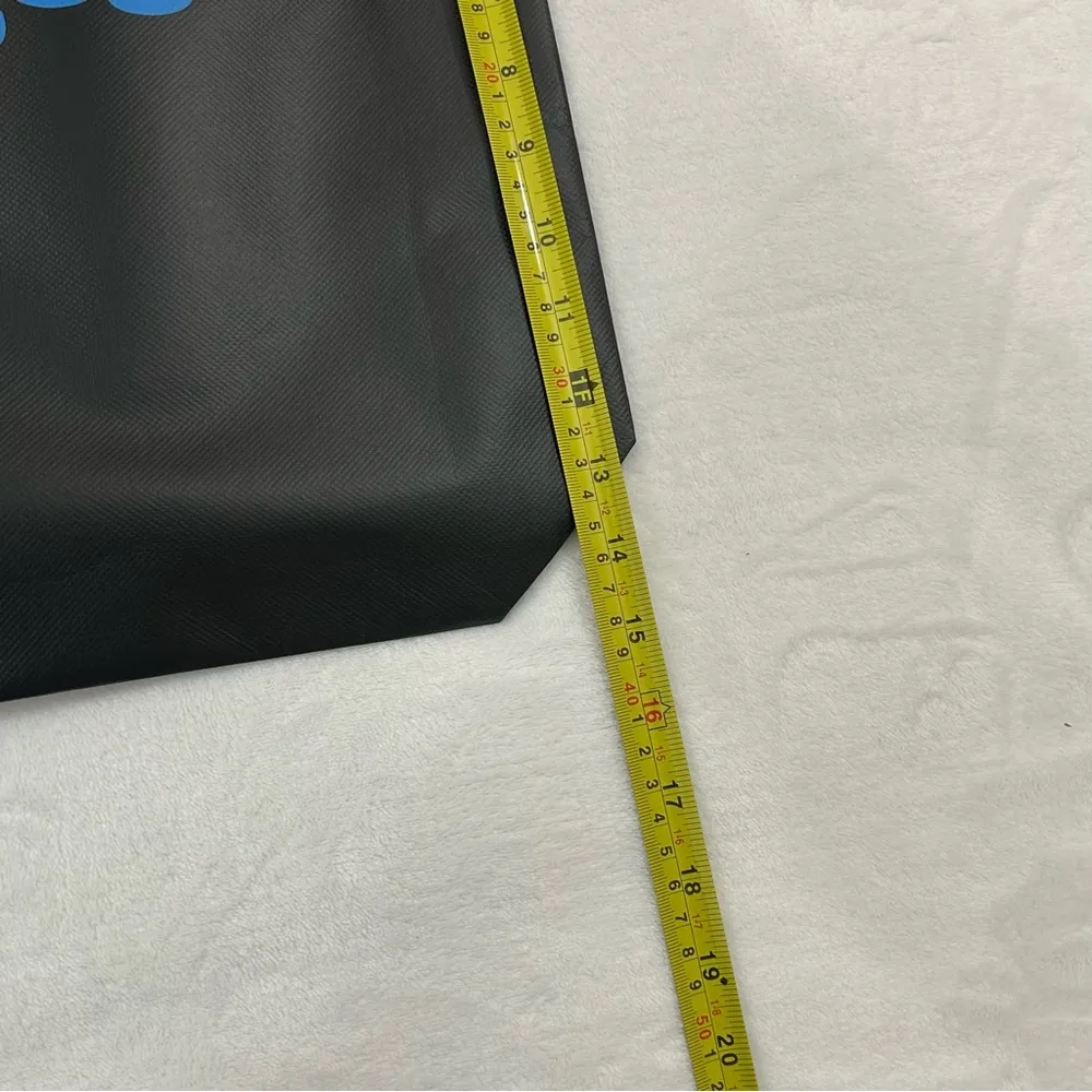 Cookies Glass & Hillside Large Black Reusable Shopping Grocery Tote Bag 17x13 - Image 3