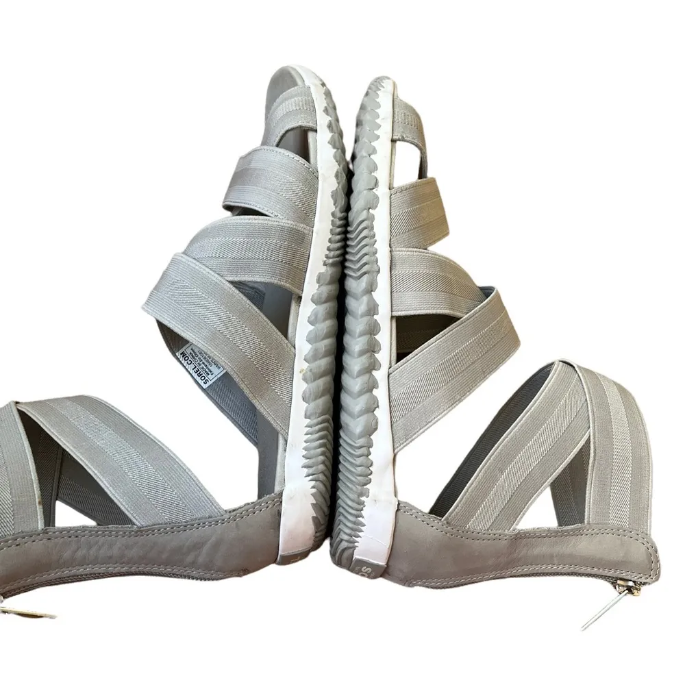 Sorel Out N About Plus Strap Sandal-Dove Grey - Image 8