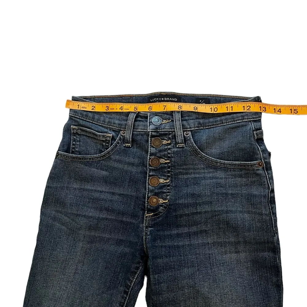 Lucky Brand Womens High Rise Bridgette Skinny Ankle Jean, Sz 2/26 - Image 12