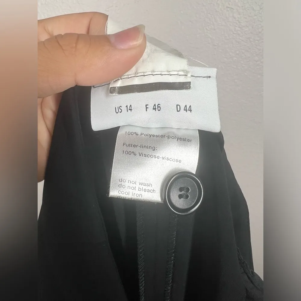 AKRIS Punto Black Jogger Pant Size US 14 - Image 8