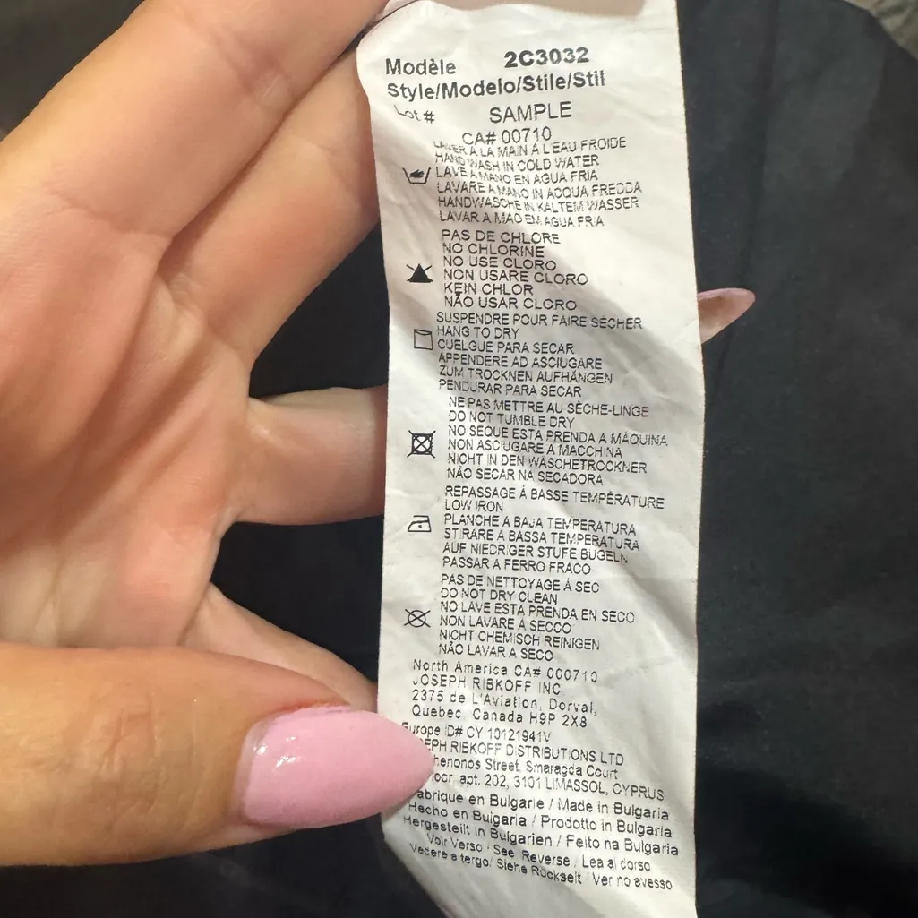 Joseph Ribkoff Black Ruched Skirt - Image 9