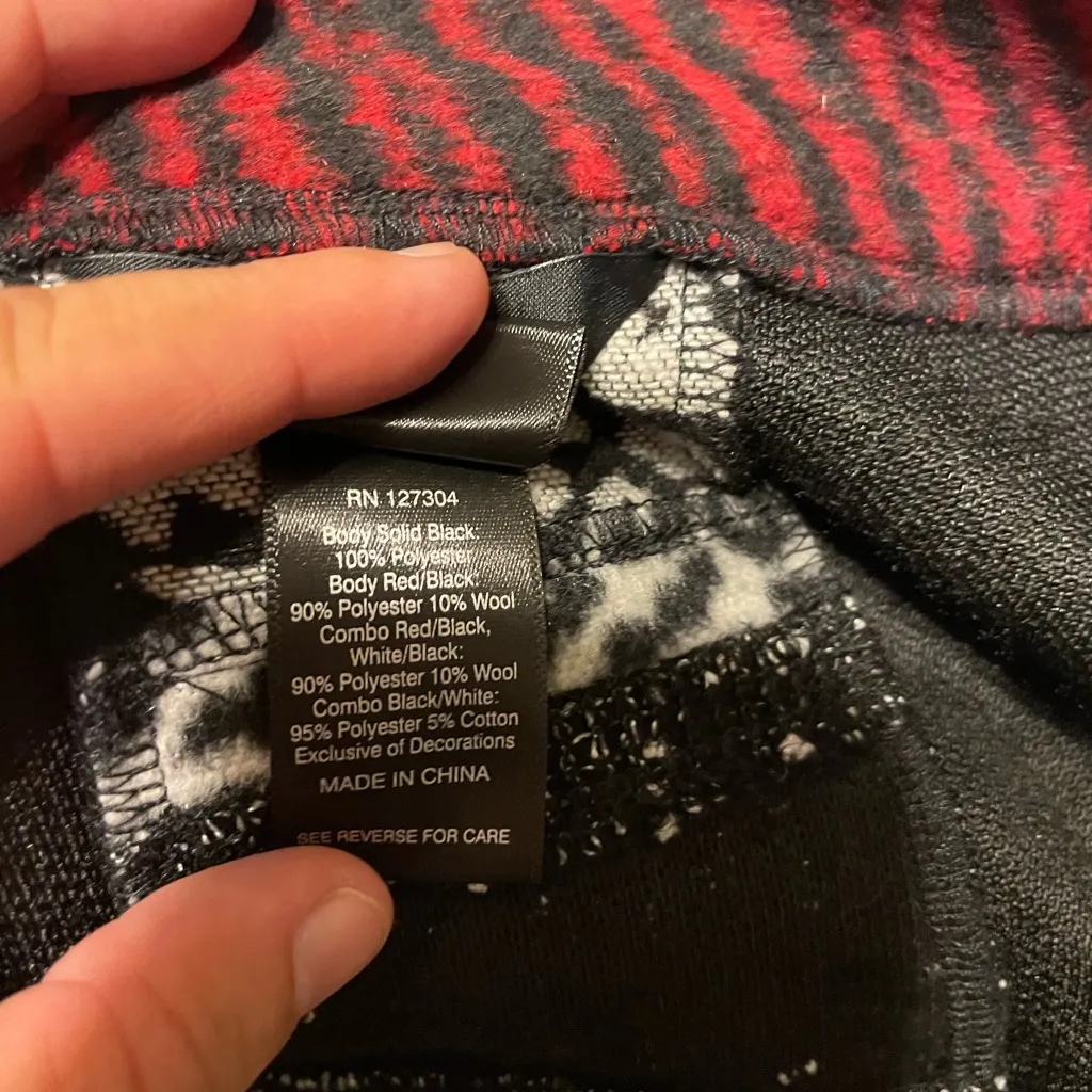 Ali Miles Patchwork Jacket/Cardigan petite small Black Size undefined - Image 5