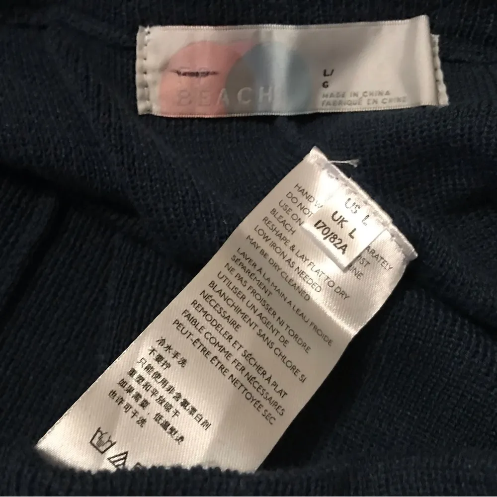 knit tapered pants size L - Image 9