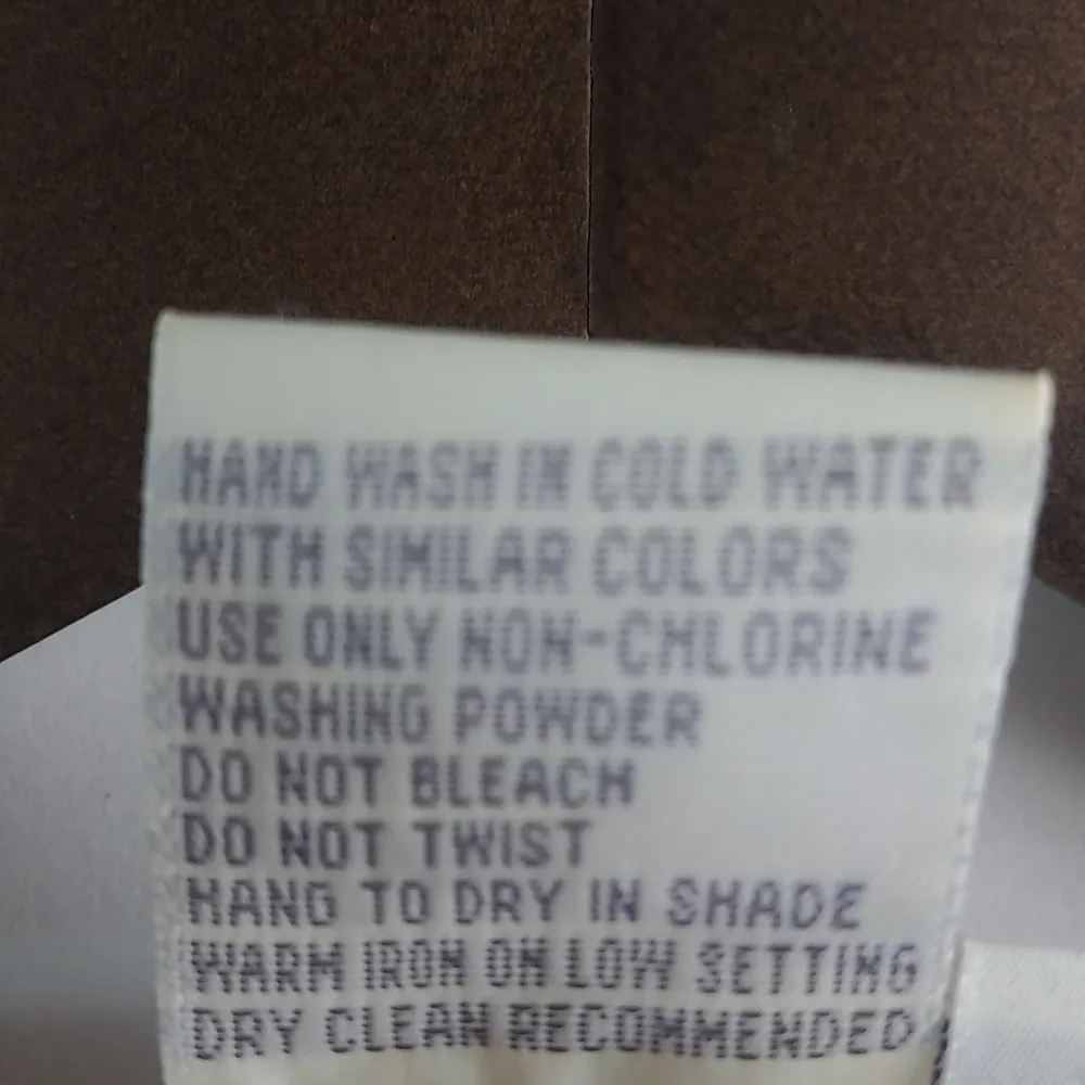 Tess 8 Silk Star Fruit Pattern Blouse Top Black Tan Workwear - Image 7