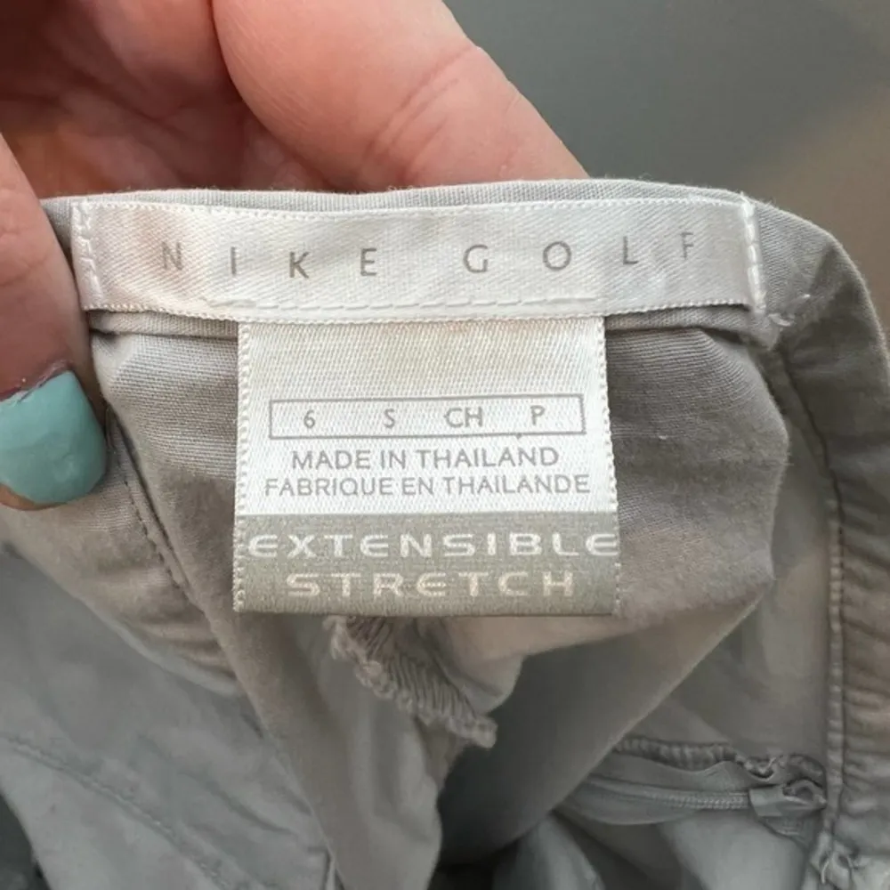 Nike golf beige athletic skirt skort extensible stretch outdoor women's small - Image 8