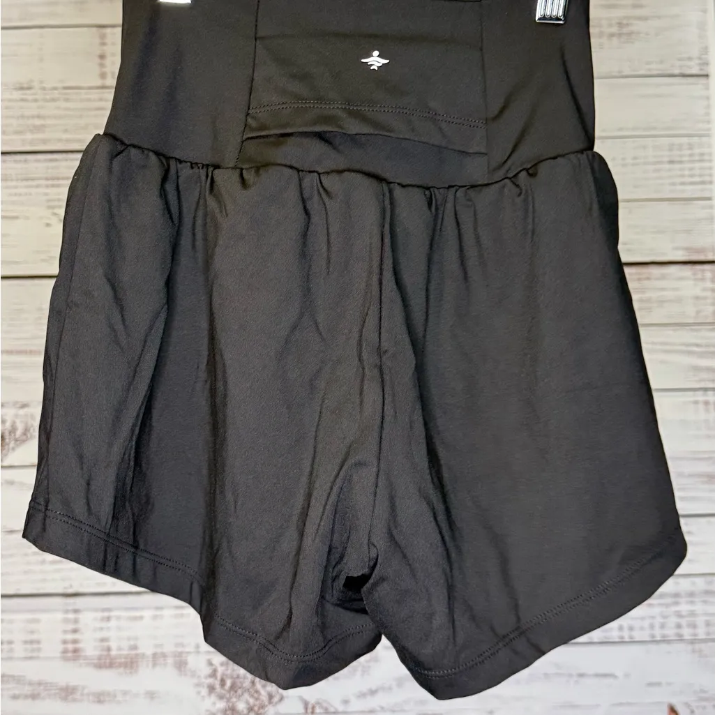 HALARA Charcoal High-Waisted Shorts - Image 2