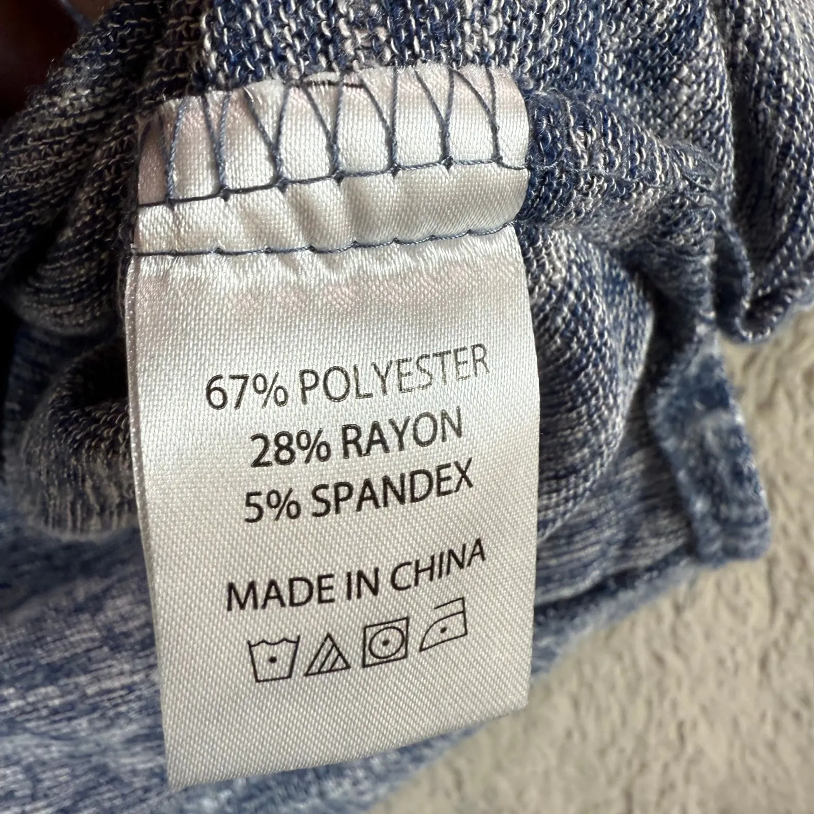 UG Apparel Michigan Wolverines‎ Blue Knit Hoodie Sweatshirt Woman Size M Size M - Image 4