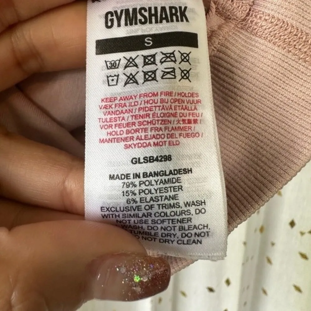 Gymshark Adapt Camo Padded Wrap Front Seamless Criss Cross Back Sports Bra S - Image 3