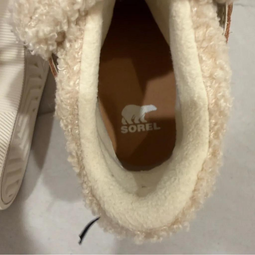 Sorel Women’s Tan Suede Ankle Boots NWT6.5 - Image 5