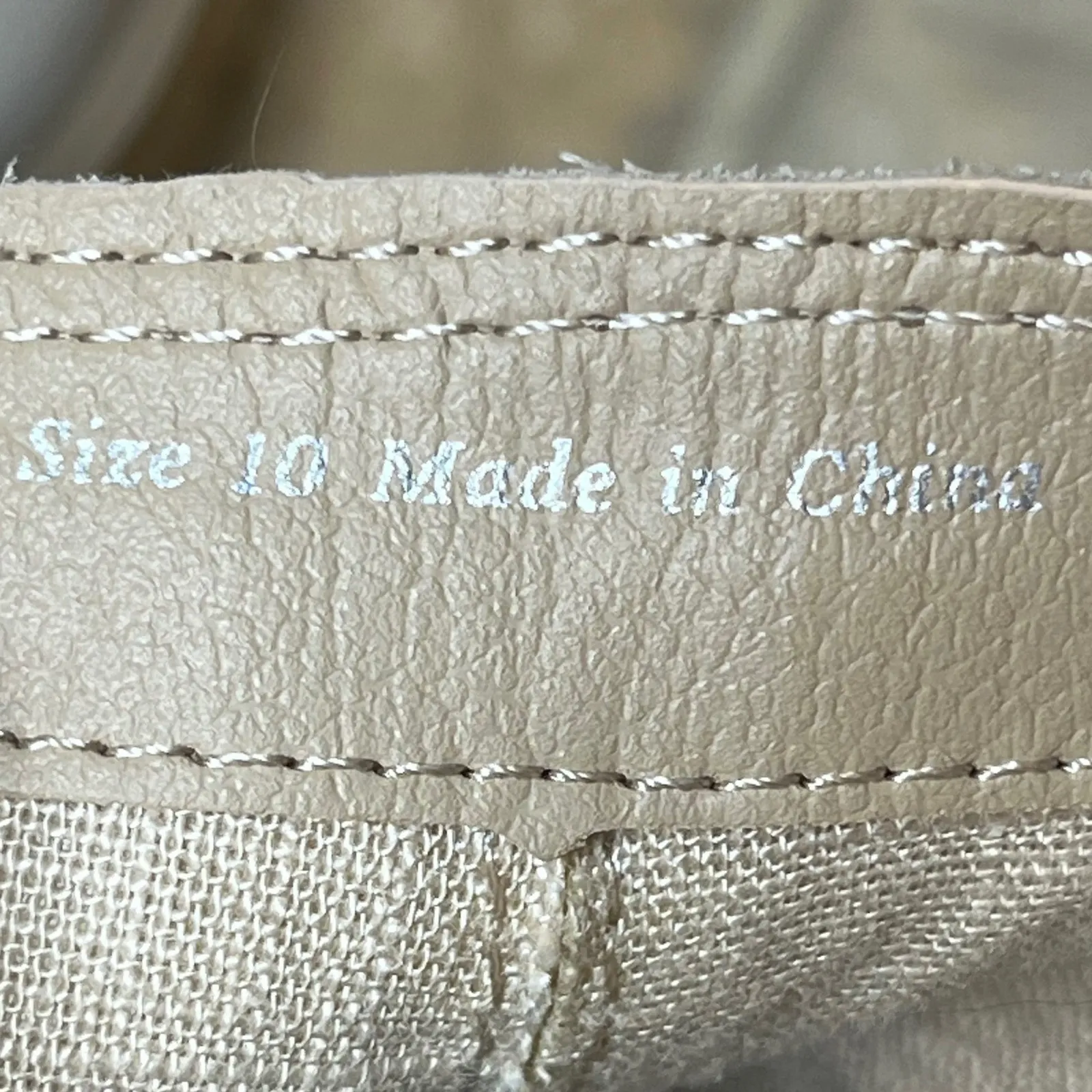 Dolce Vita NEW Size 10 Beige Suede Waterproof Chelsea Block Heel Ankle Booties Tan - Image 8