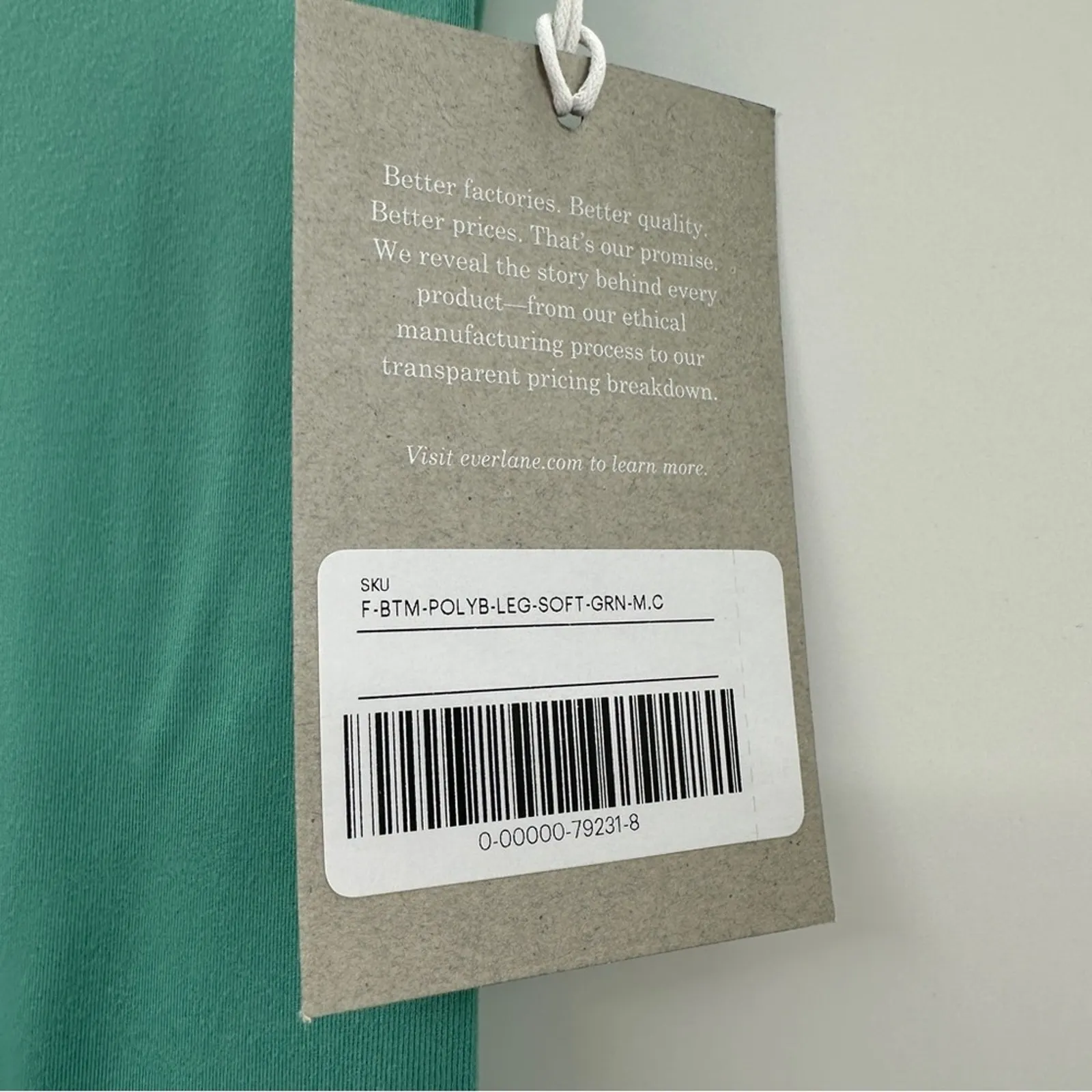 Everlane The Perform 24/7 Ankle Leggings in Soft Green XS &‎ M NEW - Image 8