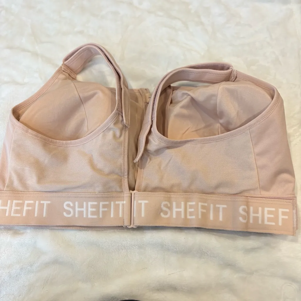 Shefit The Ultimate Sports Bra Sandstorm Beige Size 6 Luxe - Image 4