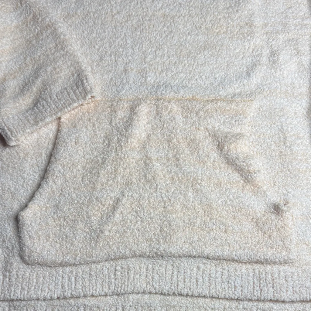 Soft Surroundings Soft Pink and White  Cowl Neck Sweater - Image 5