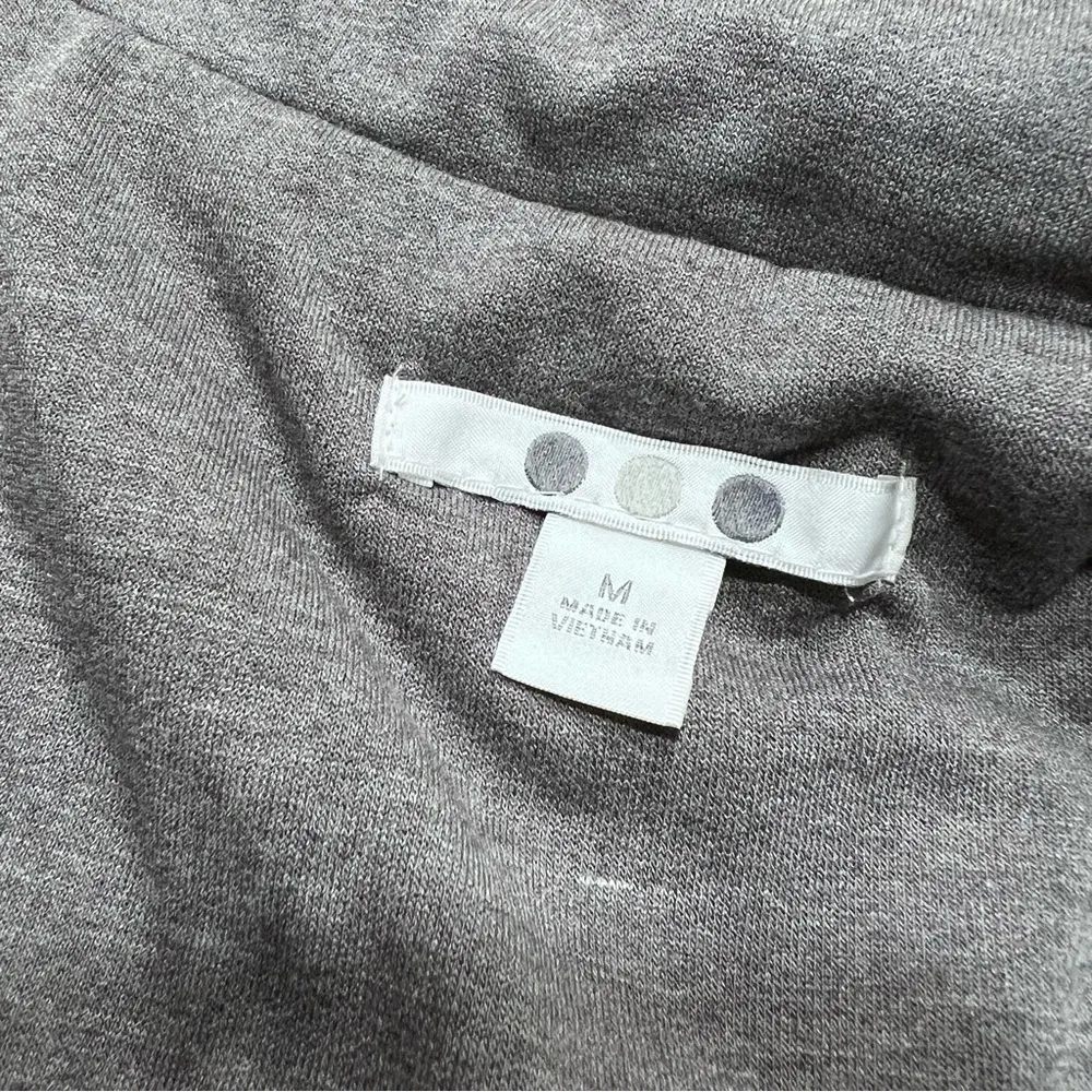 NWT Three Dots Quilted Jacket size medium Heather Pavement fall winter - Image 11