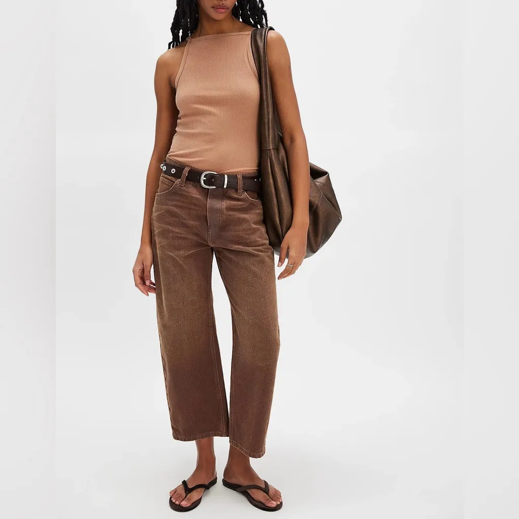 NWT Free People We The Free Mia Tank - macchiato tan sand - XS - Image 8