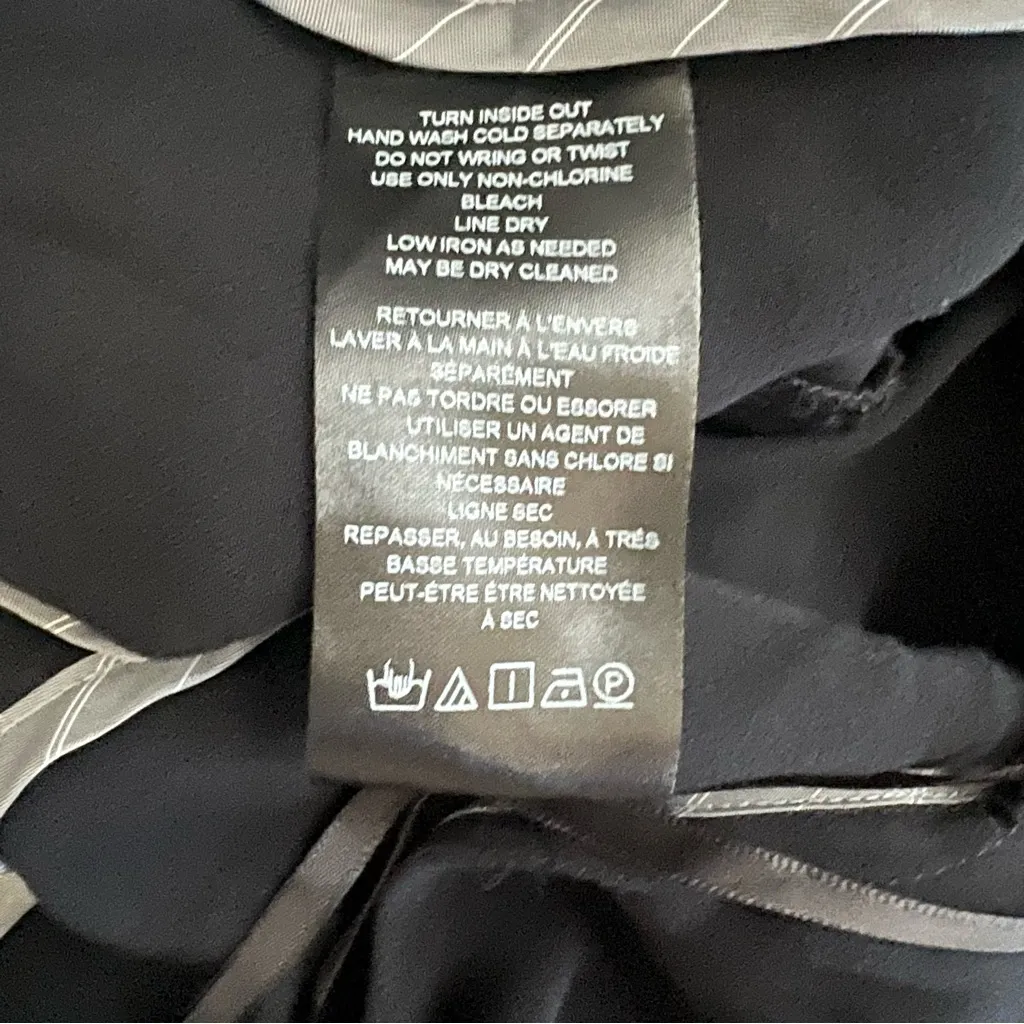 Anthropologie Women’s Blazer Black Satin Sleeveless Shorts Romper Size 2 - Image 14